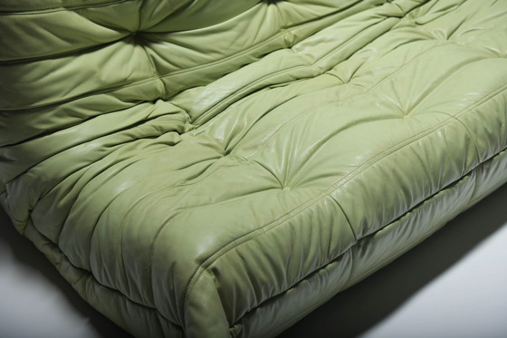 Image 1 of Original Vintage Togo From 1978 In Mint Green By Michel Ducaroy For Ligne Roset.