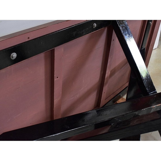 Image 1 of Tavolo rettangolare vintage in mogano patinato, India