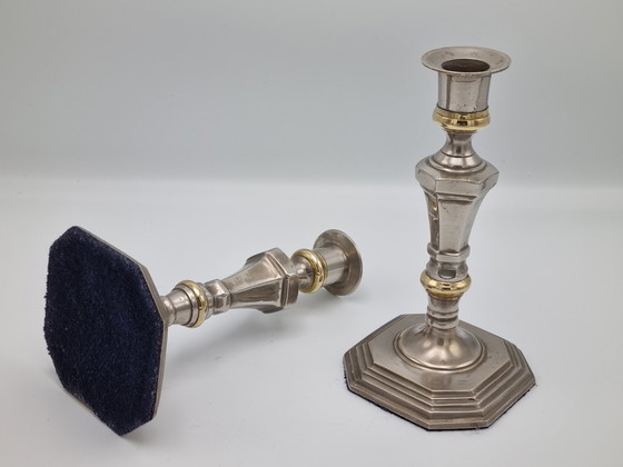 Image 1 of 2x Classic and elegant candlestick