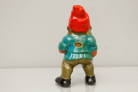 Image 1 of Mid - Century Garden Gnome By Clemens Spang, Gnome With Shawm