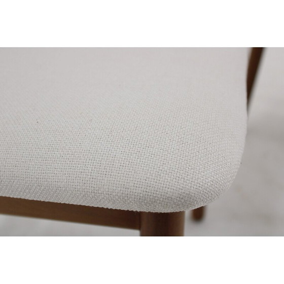 Image 1 of Pair of vintage J48 chairs in oakwood by Poul M. Volther, Denmark 1960s