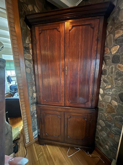 Antique Corner Cabinet