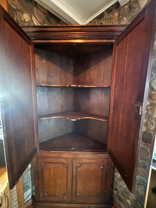 Antique Corner Cabinet