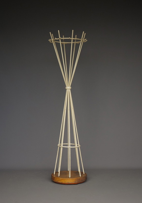 Image 1 of French Modernist Coat Stand, 1950S