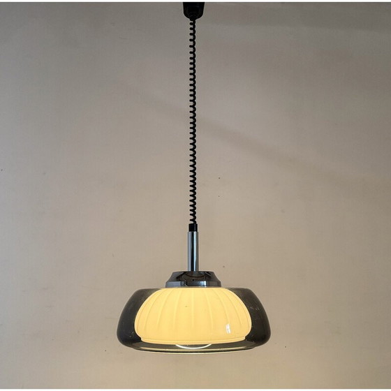 Image 1 of Vintage adjustable Space Age pendant lamp, Italy