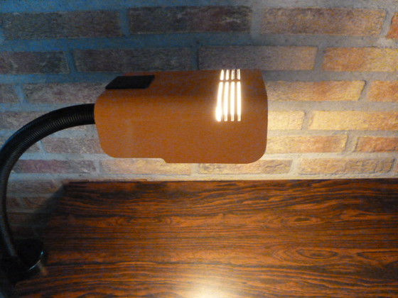 Image 1 of Targetti Sankey, aluminum desk lamp with table clamp.