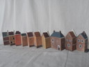 Complete And Original Set Of The 10 Amsterdam Miniature Canal Houses,1996, Issued For The 100E Anniversary Of Blokker