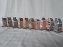 Complete And Original Set Of The 10 Amsterdam Miniature Canal Houses,1996, Issued For The 100E Anniversary Of Blokker