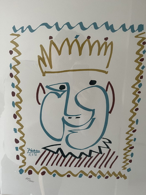 Sérigraphie Picasso dans un cadre