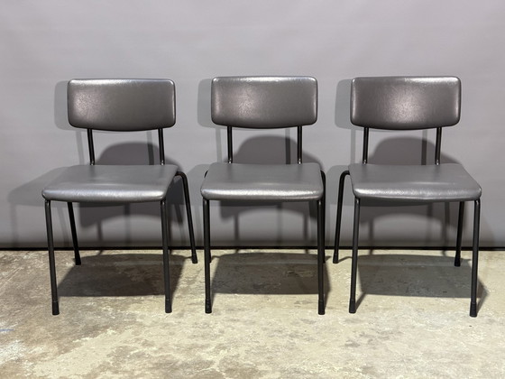 Image 1 of 6X Vintage Tube Chairs