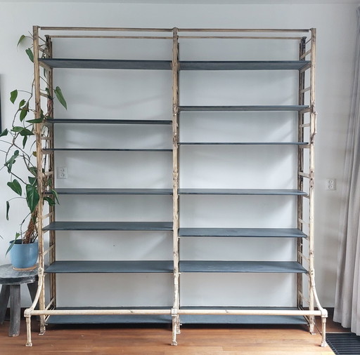 Wall Cabinet With Slate Shelves