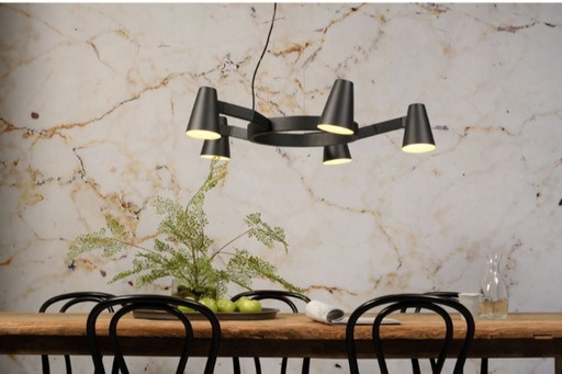 Its about RoMi Biarritz chandelier matte black