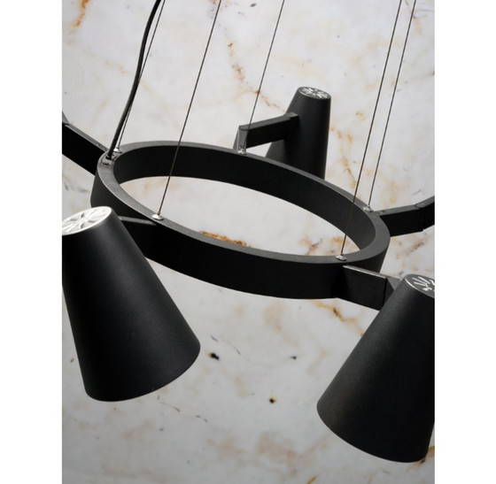 Image 1 of Its about RoMi Biarritz chandelier matte black