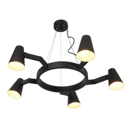 Its about RoMi Biarritz chandelier matte black