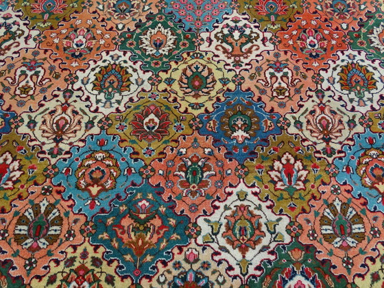 Image 1 of Signed Tabriz - 390 X 291 Cm - Hand Knotted