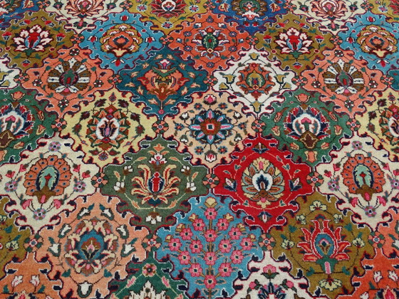 Image 1 of Signed Tabriz - 390 X 291 Cm - Hand Knotted