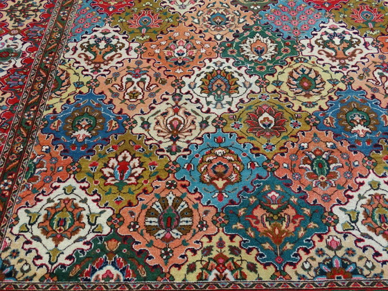 Image 1 of Signed Tabriz - 390 X 291 Cm - Hand Knotted