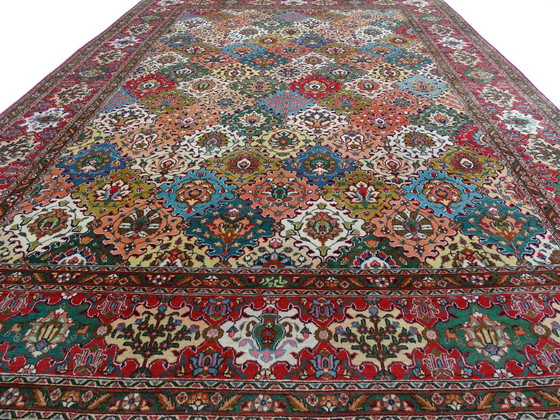 Image 1 of Signed Tabriz - 390 X 291 Cm - Hand Knotted