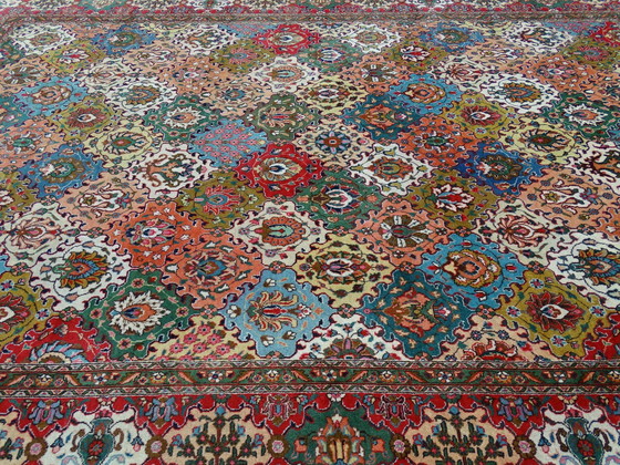 Image 1 of Signed Tabriz - 390 X 291 Cm - Hand Knotted