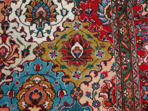 Image 1 of Signed Tabriz - 390 X 291 Cm - Hand Knotted