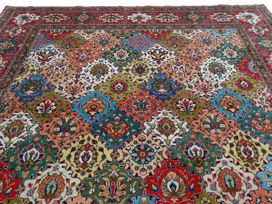 Image 1 of Signed Tabriz - 390 X 291 Cm - Hand Knotted