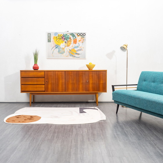 Image 1 of 1960s Sideboard, restored walnut, 191cm