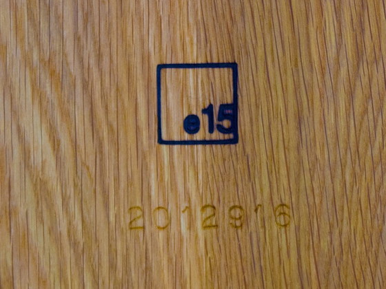 Image 1 of E15 Coffee Table Leila Solid Oak Oiled Design Phillippe Allaeys