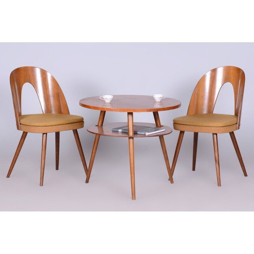 Set of 4 mid-century chairs by A. Šuman, Czech 1950s
