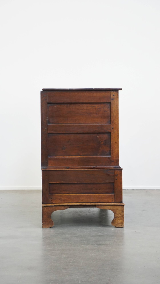 Image 1 of Oak Press Cupboard/ Sideboard