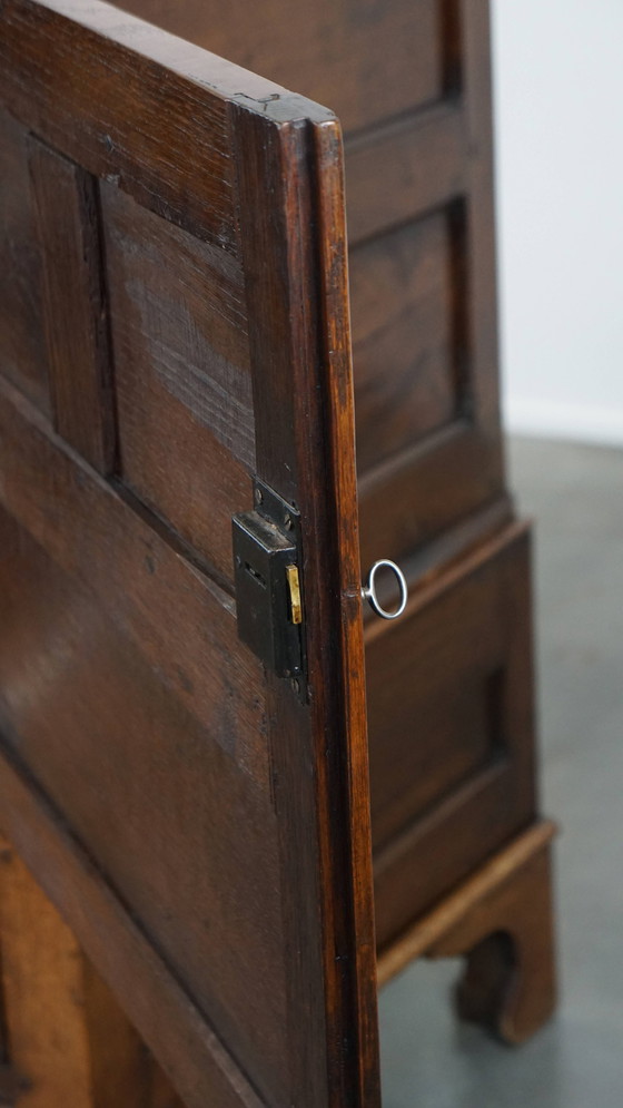 Image 1 of Oak Press Cupboard/ Sideboard