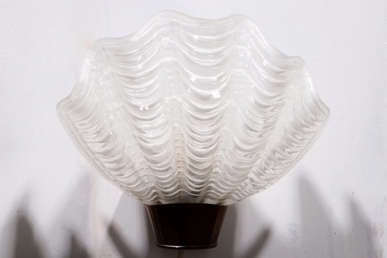 Image 1 of Midcentury Modern ASEA wall lamps "Coquille" 1950s, Sweden