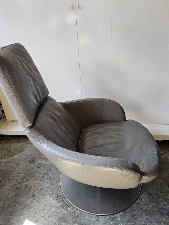 Image 1 of Natuzzi Armchair Prend Swivel