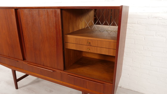 Image 1 of  Vintage Highboard | Teak | Sliding Doors | 170 Cm