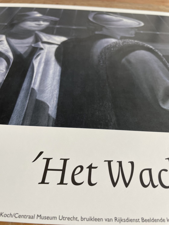 Image 1 of Pyke Koch (1901-1991), Het Wachten, 1941, Copyright Erven Pyke Centraal Museum Utrecht 1994, Published By Artunliminted, Printed