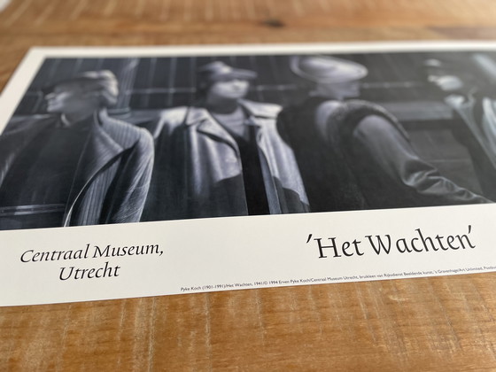 Image 1 of Pyke Koch (1901-1991), Het Wachten, 1941, Copyright Erven Pyke Centraal Museum Utrecht 1994, Published By Artunliminted, Printed