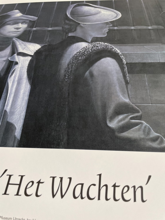 Image 1 of Pyke Koch (1901-1991), Het Wachten, 1941, Copyright Erven Pyke Centraal Museum Utrecht 1994, Published By Artunliminted, Printed