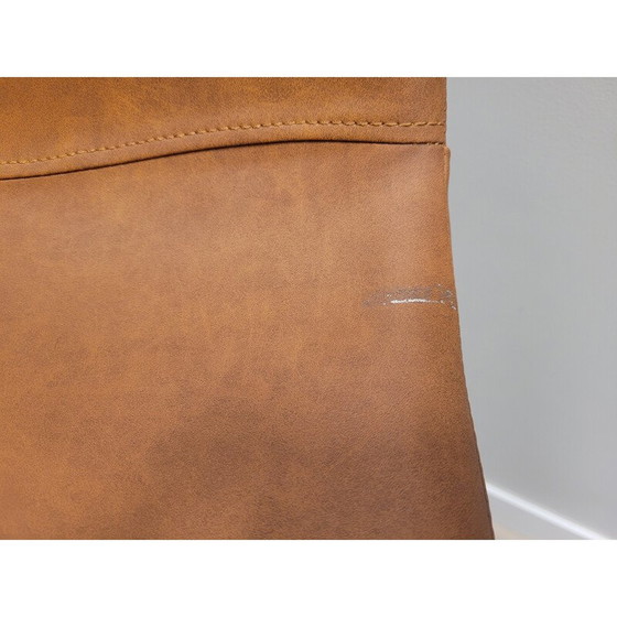 Image 1 of Panca vintage in similpelle e ferro battuto nero, 1980