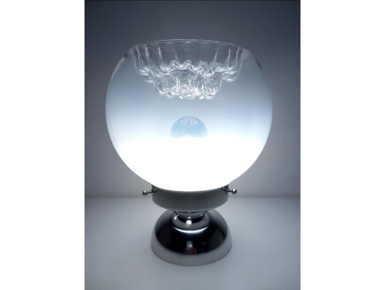 Image 1 of Vintage Space Age lampe de table ronde