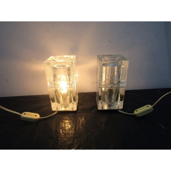 Image 1 of Coppia di lampade da tavolo in stile Cubosphere - anni '60