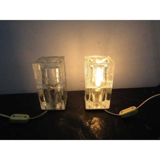 Image 1 of Coppia di lampade da tavolo in stile Cubosphere - anni '60