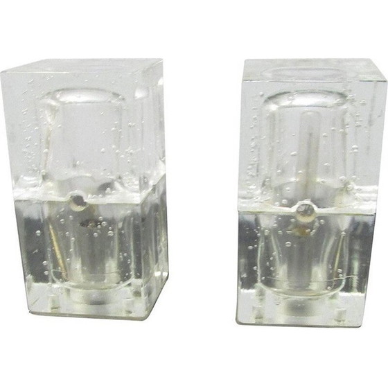 Image 1 of Coppia di lampade da tavolo in stile Cubosphere - anni '60