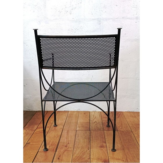 Image 1 of Vintage wrought iron chair by Rj Caillette for Fermob