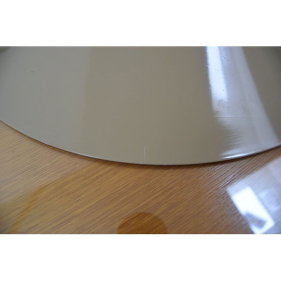 Image 1 of Brown lacquered metal hanging lamp, Germany 1980