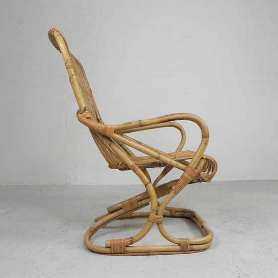 Image 1 of Fauteuil en bambou