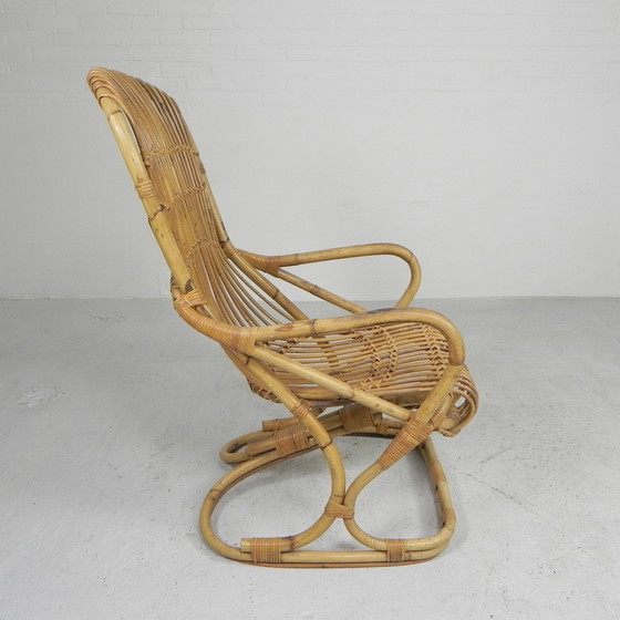 Image 1 of Fauteuil en bambou