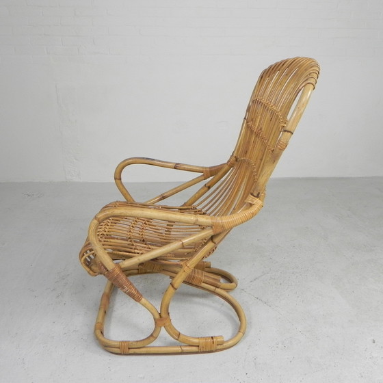 Image 1 of Fauteuil en bambou