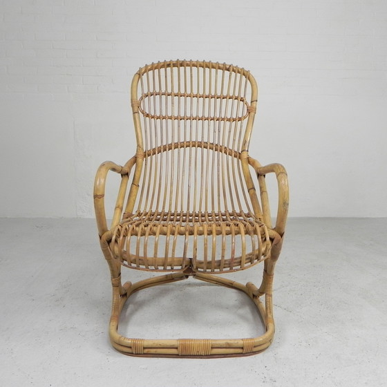 Image 1 of Fauteuil en bambou