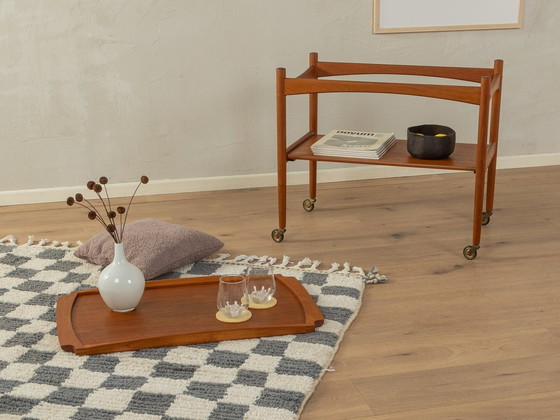 Image 1 of Serving Trolley With Tray By Poul Hundevad