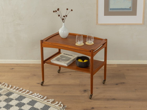 Image 1 of Serving Trolley With Tray By Poul Hundevad