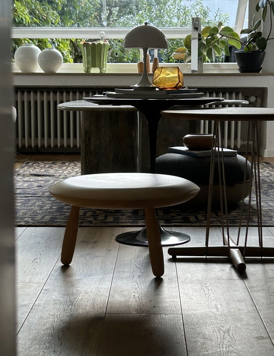 Image 1 of Vintage Ikea Ps Karljohan Stool Side Table Christian Halleröd